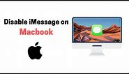 How to disable iMessage on mac | Turn off notifications for iMessage on any macbook [2021]
