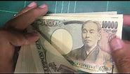 Counting Money Japanese Yen (JPY)
