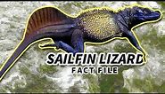 Sailfin Lizard Facts: the WATER DRAGON 🐲 Animal Fact Files