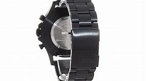 Fossil Q Men's Nate Stainless Steel Hybrid Smartwatch, Color: Black (Model: FTW1115)