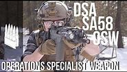 DSA SA58 OSW (Operations Specialist Weapon)