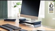 Leitz Ergo Adjustable Monitor Stand - product video