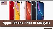 Apple iPhone price in Malaysia
