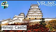 Himeji Castle, Japan in 360° VR: Experience the Largest Medieval Castle in Japan | VR Travel Video