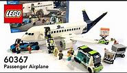 LEGO City 60367 Passenger Airplane Build - HD 1080p