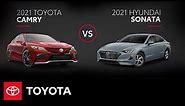 2021 Toyota Camry vs 2021 Hyundai Sonata | All You Need to Know | Toyota