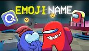 How to Get EMOJI NAME in Among Us (Tutorial)