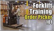 How to Operate a Forklift | Order Picker | Cherry Picker Training