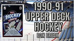 1990-91 Upper Deck NHL Hockey Cards Box Break - Jaromir Jagr Rookie Card