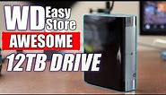 WD EASYSTORE 12TB DRIVE UNBOXING AND SOFTWARE INSTALLATION
