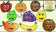 Fruits Songs For Kids | Every Fruit Song by English Tree TV