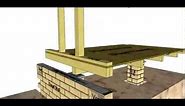 Section through a Brick Veneer, Platform Floor Building Part 2