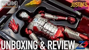 Iron Man 2 MK5 ZD Toys 1/10 Scale Figure Unboxing & Review