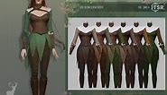 Medieval / Sims 4 Clothing sets