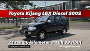 Toyota Kijang LGX Diesel 2002 Kilometer 19 Ribu