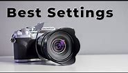 Olympus OM-D E-M10 MK IV - [Best photography SETTINGS]