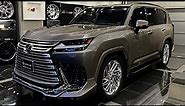 NEW 2024 LEXUS LX600 - ULTRA LUXURY SUV - Exterior and Interior [4K]