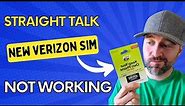 [FIXED] Straight Talk New Verizon SIM Card Not Working (No Internet)