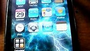 Ipod touch wallpaper Cool electric shock