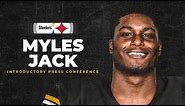 Steelers Press Conference (Mar. 17): Myles Jack | Pittsburgh Steelers