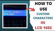 LCD 1602 Custom Characters || STM32