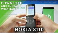 How to Download and Install WhatsApp in NOKIA 8110
