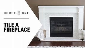 How to Tile a Fireplace | House One