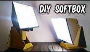 How to make Photography lighting Softbox at home