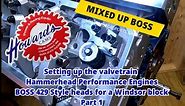 Hammerhead BOSS 429 style heads Valvetrain Setup for MIXED UP BOSS / With Howards Cams Products