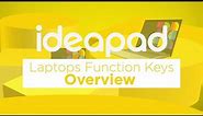 Lenovo IdeaPad Laptops - Function Keys Overview
