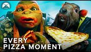 Turtles Can't Resist Pizza for 4 Mins Straight 🍕 Teenage Mutant Ninja Turtles | Paramount Movies