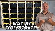 DIY Tote Storage: Step By Step Guide For Floating Bins
