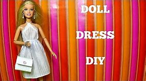 Doll dress diy │ How to make a prom dress for Barbie │ Diy barbie prom dress │ DIY For Dolls