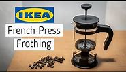 IKEA Upphetta French Press Review (For Latte Art)