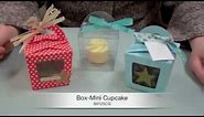 Learn How to Make a Mini Cupcake Box!