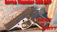 Bersa Thunder 380 Full Review: $200 Concealed Carry Option?