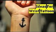 20 Inspiring Ideas For Wrist Tattoos | TATTOO WORLD