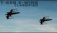 New leaked classified footage of T-65B X-wing starfighters during recovery phase of joint U.S. ops