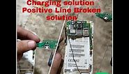 Huawei y3ll / Lua-U22 charging solution y3 charging positive Line Broken solution