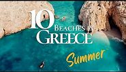 10 Most Beautiful Places to Visit in Greece 4k 🇬🇷 | Summer Destinations in Europe
