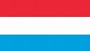 Evolución de la Bandera de Luxemburgo - Evolution of the Flag of Luxembourg