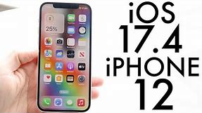 iOS 17.4 On iPhone 12! (Review)