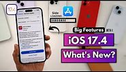 iOS 17.4 beta 1 | Big Update | iOS App Side-loading and much more