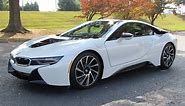 2014 / 2015 BMW i8 Start Up, Test Drive, and In Depth Review