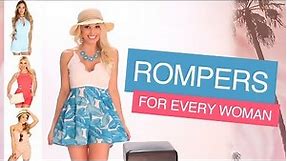 Rompers For Every Woman! With AMIClubwear spokesmodel Jenn Barlow!