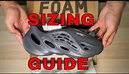 Yeezy Foam RNR Sizing Guide