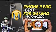 IS IPHONE 11 PRO BEST FOR GAMING IN 2024🔥•IPHONE 11 PRO BGMI/PUBG TEST 2024•IPHONE 11 PRO REVIEW🎮