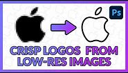 How to Create Vector Logos from Low-Resolution Images in Photoshop