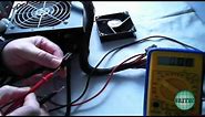 Manually Test a (PSU) Power Supply With a Multimeter by Britec
