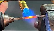 Must Know Wire Rope Cutting Trick! Stop Frayed Ends! Steel Cable